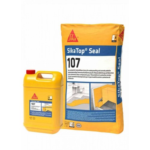 Concrete Waterproofing Protection SikaTop Seal-107 for damp-proofing of concrete