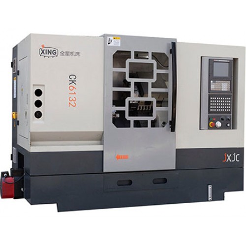 Golden Star CK6132 Slant Bed CNC Lathe for Drilling, Rolling, Tapping and Reaming