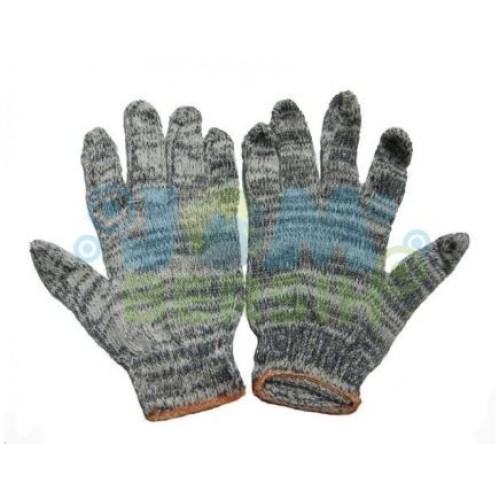 Thick Cotton Hand Gloves - 12 Pair