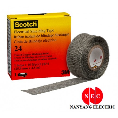 3M 24 Scotch Electrical Shielding Tape (1" X 15')
