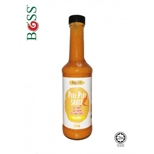 BOSS's Original Peri-Peri Sauce Cili Peri Original 辣椒酱 270g [Halal] Flavor (Original)