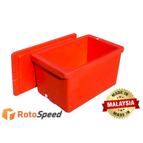200L Maximum Durability Ice Container, Roto Speed Moulding