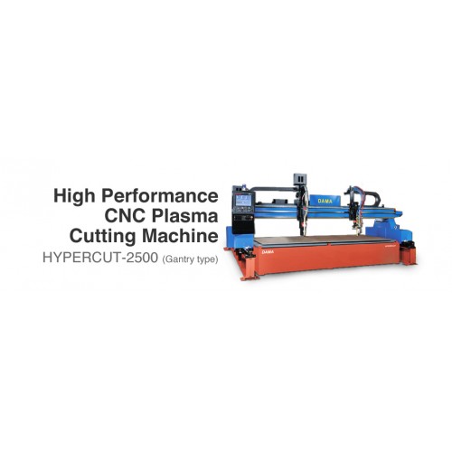 DAMA CNC Cutting & Drilling Machine System High Performance CNC Plasma Cutting Machine HYPERCUT-2500 (Gantry Type)